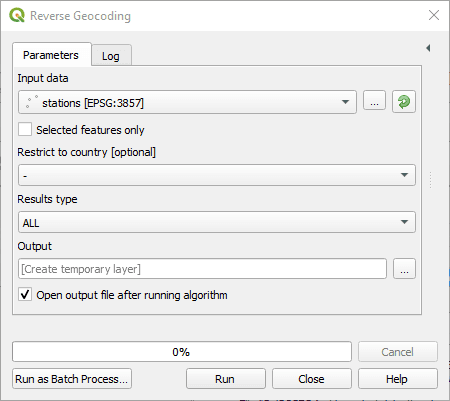 Geocoding-reverse